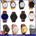 Yxl-552 2016 Fashion Man and Women Business Montre en cuir Mvmt Style Quartz Watch